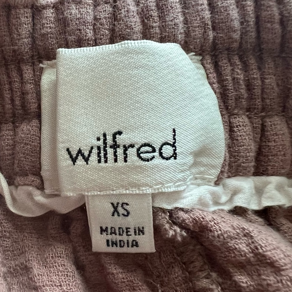 Aritzia Wilfred Summer Cotton Shorts - Picture 5 of 7